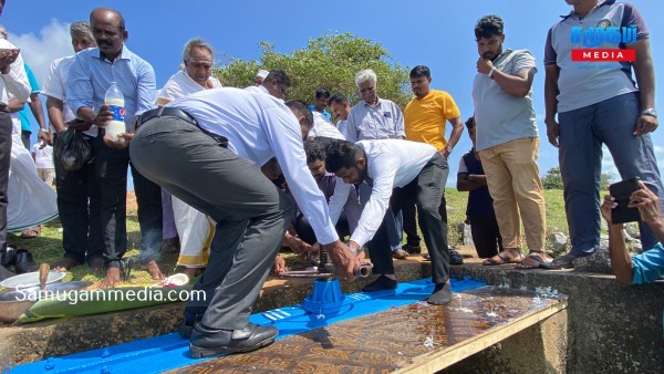 மன்னாரில்  இன்று பெரும்போக பயிர்ச்செய்கைக்கான முதலாவது நீர் விநியோகம் ஆரம்பம் 